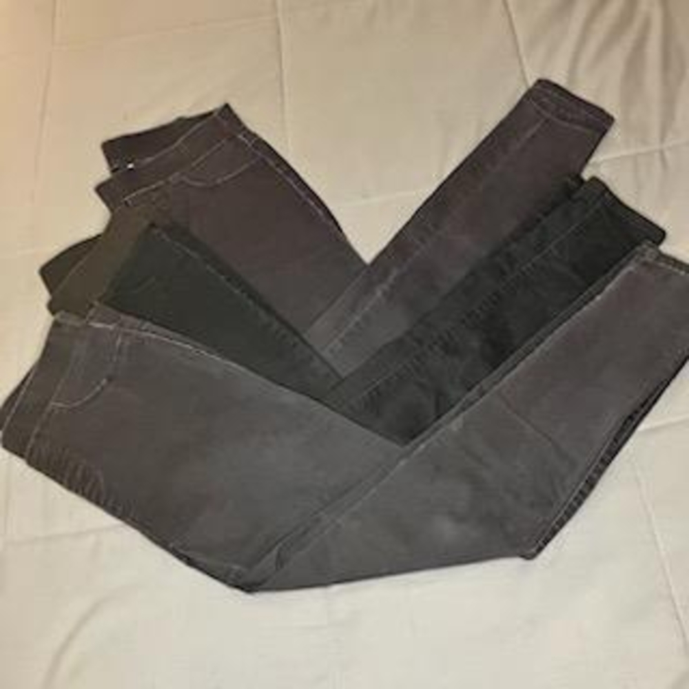 No Boundaries & Soundstyle Women's Black Skinny Jeans Lot Of 3